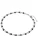 Lulu & Jane Ketting  navy / zilver / wit