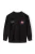 MINOTI Sweatshirt  lichtblauw / donkeroranje / zwart / wit