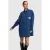 Alix the Label korte geruite blousejurk met studs – donkerblauw