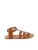 Pisamonas Sandalen  donkerbruin