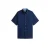 Tommy Hilfiger Big & Tall regular casual overhemd met linnen donkerblauw