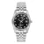 Jacques du Manoir Analoog horloge  zwart / zilver / transparant