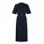 Freebird midi jurk met ceintuur – donkerblauw