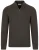 Suitable Half Zip Trui Patch Olive