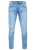 Lichtblauwe gebruikte jeansbroek “MELVIN” Slim Fit katoen-stretch