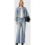 AllSaints Anders Terry Shacket Illusion Indigo
