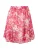 VILA Rok ‘VIFALIA’  lichtlila / pink / knalrood / wit