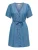 ONLY Blousejurk ‘ONLEVIDA-BEA’  blauw denim