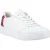 Fitflop Rally Slangenprint-Backtab Leren Dames Urban Wit/Wilde Framboos Sneakers