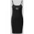 Calvin Klein Jeans Mini-jurk met logo en spaghettibandjes