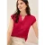 Cecil Dames Gestructureerde blouse in Rood