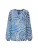 Goldner Blouse  sand / royal blue/koningsblauw