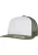 Flexfit Pet  donkergroen / wit