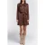 GUESS Alanis Wrap W/tie Ls Rich Brown