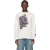 Diesel T-Boxt T-shirt met lange mouwen voor heren (Gebroken wit)