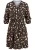Cloud5ive Jurk  beige / bruin / zwart