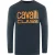 Cavalli Class Bold Merklogo Marineblauwe Sweatshirt