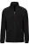 TRIGEMA Fleece jas zwart, Effen