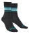 Bridgedale – Dames Liner Basislaag Merino Sokken – Donkergrijs / Blauw