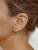 Hey Happiness Oorbellen ‘Basis’  zilver