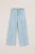 Blue Ridge – Meisjes wide leg denim broek – Mid waist – Lichtblauw – Katoen –