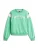Tommy Jeans Sweatshirt ‘VARSITY’  lichtgroen / wit