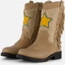 Shoesme Shoesme cowboy laarsjes taupe