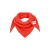 POM Amsterdam triangle scarf Elly rood