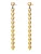 Hey Happiness Oorbellen ‘Heart Cascade’  goud