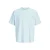 JACK & JONES PLUS SIZE regular fit T-shirt met backprint – lichtblauw
