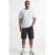 JACK & JONES PLUS SIZE regular fit T-shirt met backprint – lichtblauw