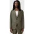 AllSaints Ward Blazer Khaki Brown