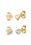 ELLI Oorbellen ‘Herz’  goud