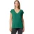 Pieces Pckamala gebreid T-shirt met V-hals voor dames (Pepergroen)