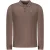 Noorwegen 1963 Marrone Katoenen Heren Polo-Shirt