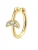 Hey Happiness Oorbellen ‘Moon’  goud