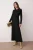 Trendyol Modest Dames Zwart Effen Maxi Lang Casual A-lijn Modest Jurken