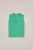 WE Fashion – Jongens singlet met structuur en embroidery – Regular fit – Turkoois – Katoen –