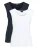 Goldner Top  marine / wit