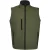 SOLS Heren Rallye Soft Shell Bodywarmer Jacket (Donkergroen)