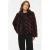 VILA imitatiebont faux fur jas – donkerbruin