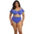 Elomi high waist bikinibroekje Plain Sailing blauw