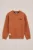 WE Fashion – Jongens sweater met print – Relaxed Fit – Terra Cotta – Katoen –