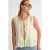 Plooiende Knopen Blouse