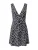 Nasty Gal Jurk  zwart / wit