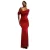 Strakke damesjurk Goddiva Cowl One Shoulder