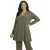 YOEK Plus Size blazer – lichtgroen