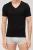 OLYMP Level Five T-Shirt V-hals zwart, Effen