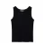 Sissy-Boy singlet zwart rib gebreid