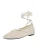 Pull&Bear Ballerina met riempjes  ecru